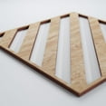 thumbnail image 5 of Ekena Millwork 7 3/8"W x 7 3/8"H x 1/4"T Extra Small Rothwell Decorative Fretwork Wood Wall Panels, Red Oak, 5 of 18
