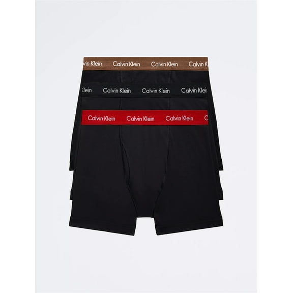 Calvin Klein Men’s Cotton Stretch 3-Pack Boxer Brief; Size: Small
