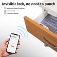 thumbnail image 2 of Tuya APP unlock Bluetooth Smart Door Drawer Hidden Cabinet Lock Electric lock work with wifi-bluetooth, 2 of 5