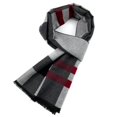 thumbnail image 2 of VEEKTIE Brand Fashion Tartan Check Scarf For Men Blanket Cravate Warm Winter Cotton Xmas Gift New Year Thick Soft Novelty Korean, 2 of 4