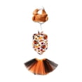 thumbnail image 7 of Thanksgiving Porch Goose Outfit with Turkey Headpiece, Autumn Harvest Bandana and Layered Tulle Skirt, Fall Yard Decor for Goose Statue, 11.8 inch Skirt, 7 of 7