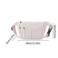 thumbnail image 3 of Sling Crossbody Bag with Multi Pockets and Adjustable Strap for Travel Hiking and Daily Commute, 3 of 6
