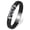 Silver-Oil, variant on Cremation Jewelry Skull Urn Bracelet for Ashes Keepsake Memorial Bangle Braided Leather Wristband Cremation Bracelet--20CM