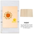 thumbnail image 3 of WEUVEB 10Pcs Craft Boards Natural Wood Color with Writing for Families, 3 of 8