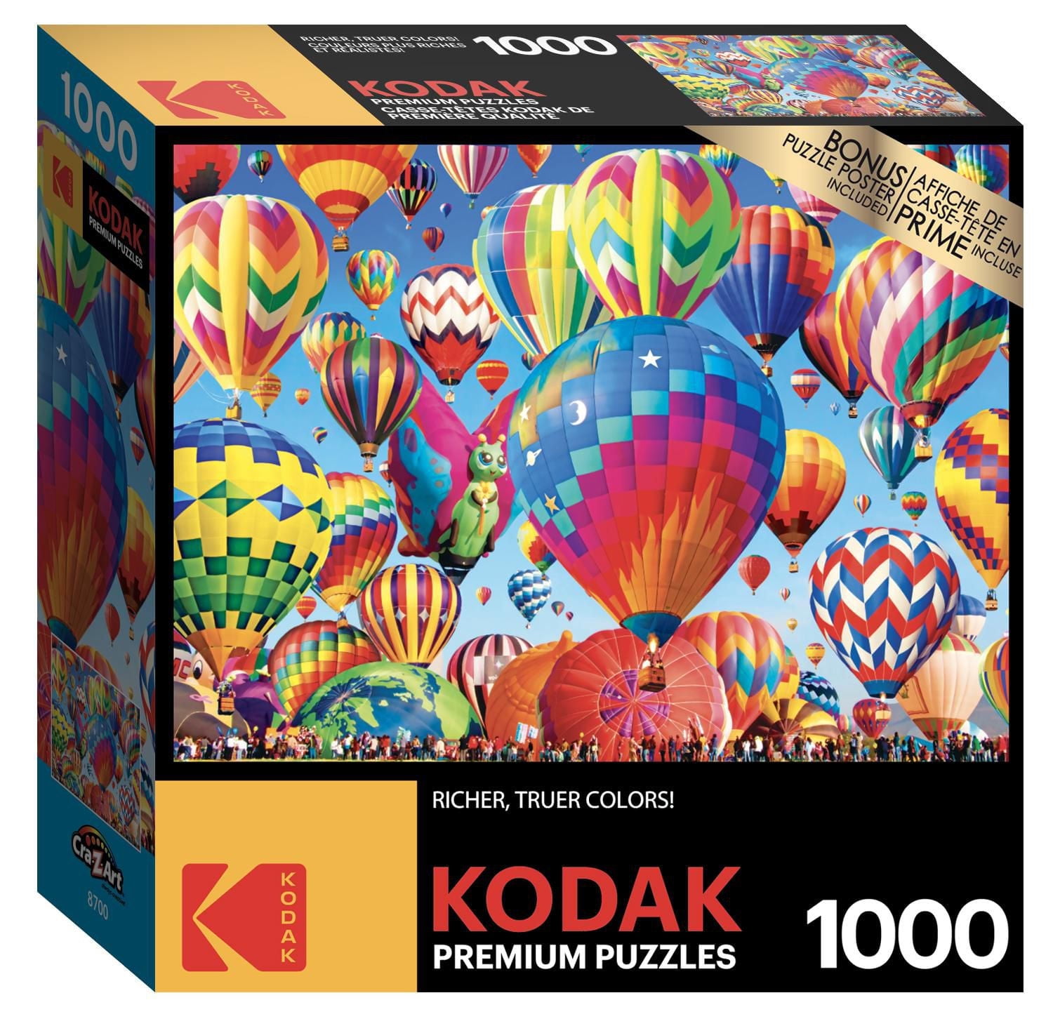 Kodak 1000 piece jigsaw puzzle - Ballooning Fun