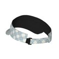 thumbnail image 2 of Balery Daisy Plaid Blue Gorra deportiva con visera ajustable para mujer y hombre (talla única), 2 of 7