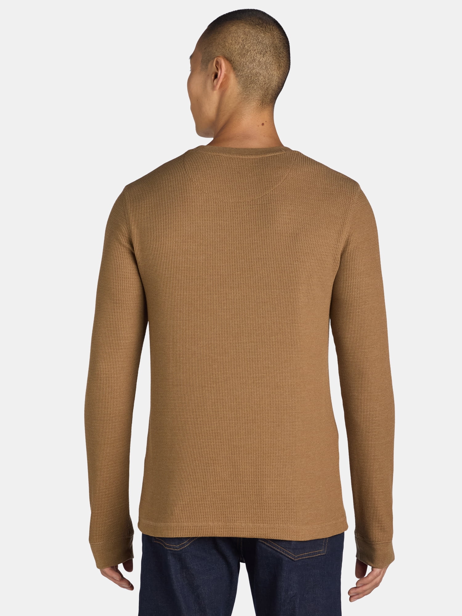 George Men's and Big Men’s Thermal Top with Long Sleeves