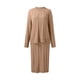 thumbnail image 3 of Vestido de punto, traje de dos piezas, suéter y falda de punto midi, conjunto de 2 piezas ajustado, vestido midi, vestido de suéter de cuello alto, conjunto de vestido de punto, vestido, 3 of 5