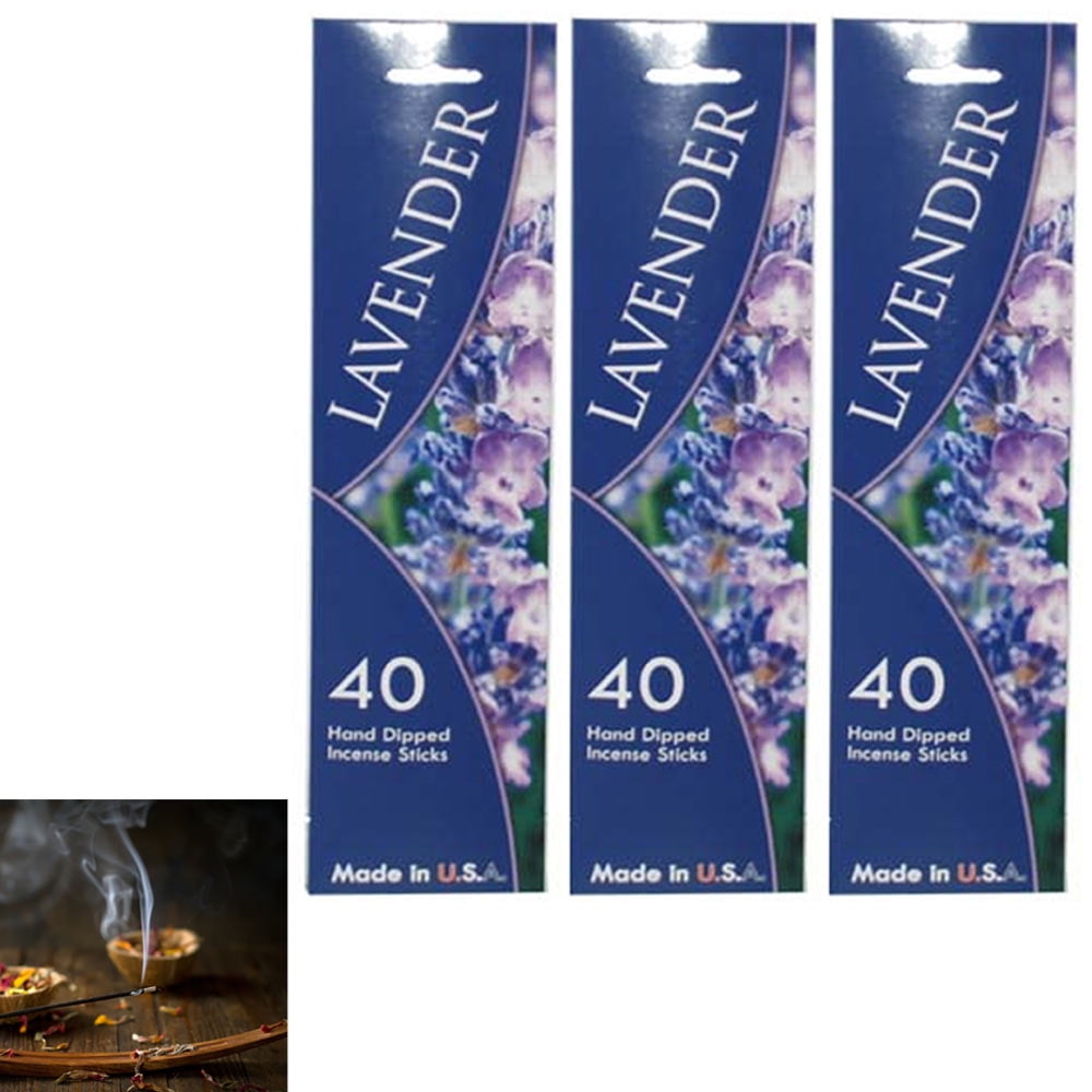 20 ROSE LAVENDER AROMA LONG BURNING JOSS INCENSE STICKS BUY 1 GET 1 FREE = 40 
