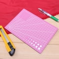 thumbnail image 1 of Cuadros Decorativos Tabla de cortar de PVC, alfombrilla de retales para bricolaje, alfombrilla de corte de cuero autorreparable (A5 Tmvgtek embutido en tela, 1 of 3