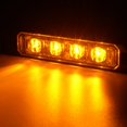 thumbnail image 2 of Xprite Replacement 5" Front/Rear LED Module for Black Hawk Series Strobe Light - AMBER, 2 of 7