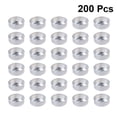 thumbnail image 2 of 200pcs Aluminum Tea Light Tins Can Scented Candle Making Container Empty Case for Candle Holding DIY Making (Silver), 2 of 9