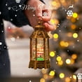 thumbnail image 6 of Lilgiuy Christmas Lantern Musical Snow Globe, Santa Glitter Water Lanterns for Christmas Decoration, Thanksgiving Lighted Lantern (Retro Round Shaped), 6 of 6