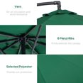 thumbnail image 6 of 10' Cantilever Hanging Tilt Offset Patio Umbrella, 6 of 10