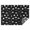Black White Cloud, variant on Black White Cloud Moon Star Pattern Rectangle Tablecloth 60"x84",Waterproof Polyester Rectangle Table Cloth, Wipeable Spillproof Polyester Tablecloth for Dining, Camping, Indoor and Outdoor