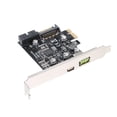 thumbnail image 3 of Tarjeta de expansion PCI-e a USB3.1 Tipo-C Tarjeta de expansión PCI-E a USB Carga rápida con tarjeta adaptadora frontal de 19 pines GEN1 5G PCI-express Abanopi  Tarjeta de expansion, 3 of 6