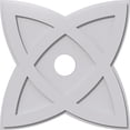 thumbnail image 1 of Ekena Millwork CMP24CM-04000 24 in. OD x 4 in. ID Square Cosmo Architectural Grade PVC Contemporary Ceiling Medallion, 1 of 1