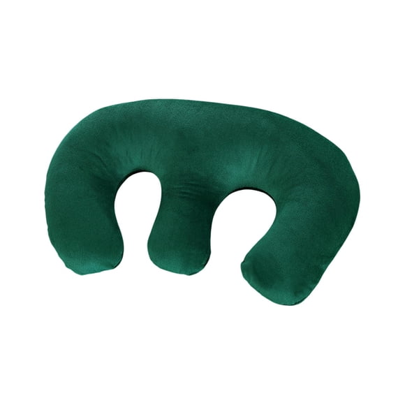 Almohada de pecho Salvador Almohada de apoyo portátil y cómoda con cremallera Cojín de para el pecho almohada hueca para viajar Verde