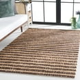 thumbnail image 2 of SAFAVIEH Natural Fiber Bentley Striped Area Rug, Natural/Brown, 8' x 10', 2 of 7