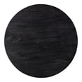 thumbnail image 4 of Cember Black Mango Wood Dining Table Rustic Dining Room Furniture, 4 of 7