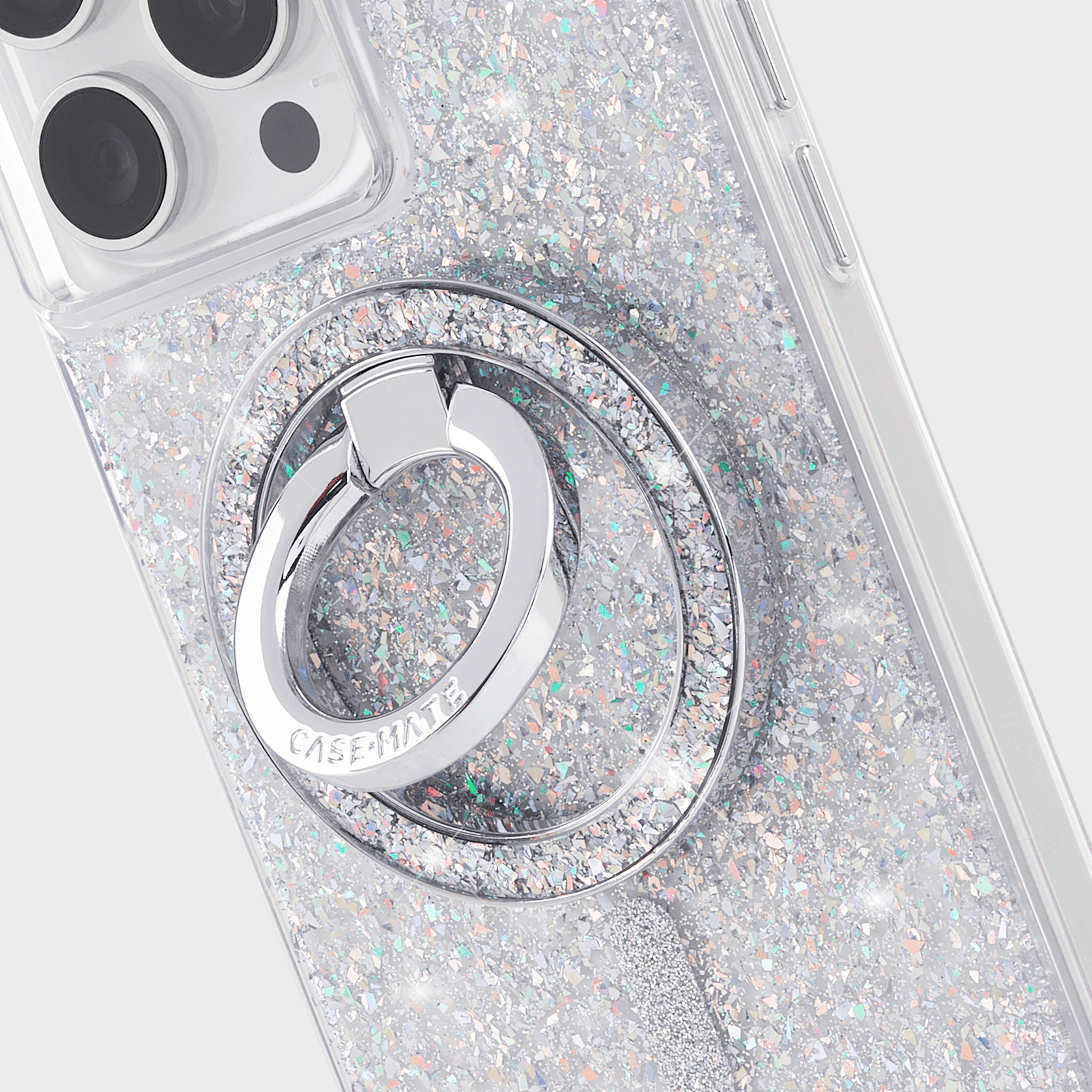 Case-Mate Magnetic Phone Ring Holder / Stand [MagSafe Compatible] for iPhone 15 14 13 12 Pro Max - Twinkle Disco