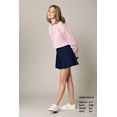 thumbnail image 4 of Made by Johnny Women's Plaid High Waist School Uniform Pleated Skater Tennis Skirt L NAVY, 4 of 5