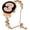 RoseGold, variant on Wave Pattern Design Bling Band for Samsung Galaxy Watch 7 6 5 4 band 44mm/40mm, 6 Classic 43mm 47mm,5 Pro 45mm, Watch 4 Classic 46mm/42mm for Women Jewelry Diamond Rhinestone Metal Cute Bracelet