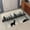 Black ash Linen, variant on Small Door Mat Indoor Outdoor 15.7"x23.6",Coastal Turtle Absorbent Non Slip Entry Rug,Teal Green Ocean Coral Starfish Jellyfish Low Profile Welcome Mat for Front/Side Door Apartment Entrance Bathroom
