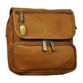 thumbnail image 2 of David King & Co 409T Large Double Pocket Waist Pack- Tan, 2 of 2