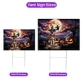 thumbnail image 5 of Spooky Halloween Night Witch German Shepherd Glowing Pumpkins Yard Sign Alsatian Dog Lover Gifts Outdoor Home Lawn Garden Porch Decor - 12015, 5 of 5