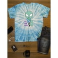 thumbnail image 3 of I Like Your Planet Tie Dye Cyclone Men -Smartprints Designs, Male Medium, 3 of 4