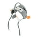 thumbnail image 2 of Juguete de plumas para gatos portátil, suministros para mascotas, accesorios para gatos, juguete interactivo para gatos. Gris, 2 of 9