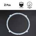 thumbnail image 2 of Unique Bargains Silicone Gasket Sealing Ring Replacement Inner Dia 8.7 Inch Fits 5/6 Models 2pcs, 2 of 7