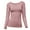 Light Pink, variant on LAVRA Women's Soft Casual Crew Neck Long Sleeve Shirt