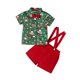 thumbnail image 2 of Trajes de Navidad Vestido formal Disfraz de Navidad para niños Niños Disfrazarse de Navidad Clip de manga corta S, 2 of 8