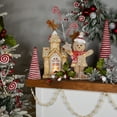 thumbnail image 2 of Northlight LED Lighted Gingerbread Boy with Frosted Cookie Star Christmas Figurine - 15.5", 2 of 7