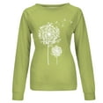 thumbnail image 4 of Ichuanyi liquidación mujer mangas largas camisas casuales imprimir sudadera redonda de cuello jalón ICHUANYI WER2023082206626, 4 of 4