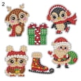 thumbnail image 1 of Juego de pintura de diamante Diy, delicado tema de Navidad Multicolor, pintura de diamante 5d Diy, decoración del hogar, 1 of 5