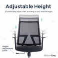 thumbnail image 3 of MotionGrey AeroMesh Office Chair - Black, 3 of 6