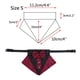 thumbnail image 2 of El collar ajustable Apuakthei es adecuado para perros y gatos pequeños, medianos y grandes, corbata triangular formal para perros., 2 of 5