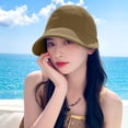 thumbnail image 4 of Sombrero ajustable de circunferencia de 56-60 cm, sombrero de pescador para mujer, sombrilla, gorra con circunferencia de cabeza grande, 4 of 5