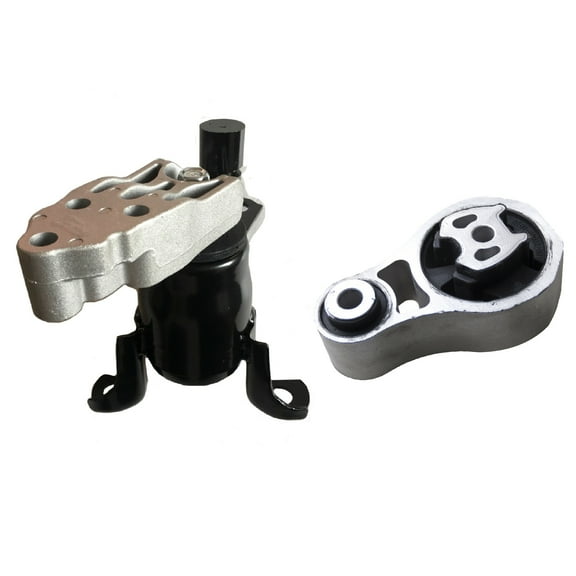 CF Advance Compatible with 11-16 Ford Fiesta 1.6L Engine Motor Mount with Automatic Transmission Set of 2PCS A5566(5566W) A5746 2011 2012 2013 2014 2015 2016