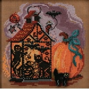 Mill Hill Buttons & Beads Counted Cross Stitch Kit 5"X5"-Haunted Lantern (14 Count)