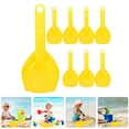 thumbnail image 3 of 8 Pcs Pelles de Plage en Plastique Ensemble de Jouets de Sable Pelles de Bac à Sable, 3 of 8