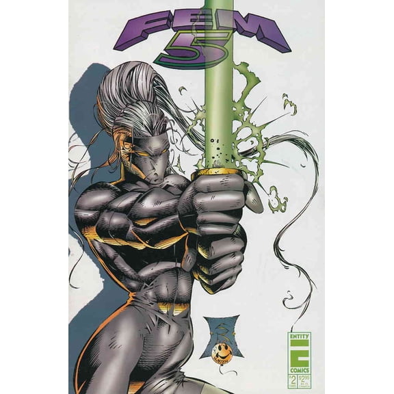 Fem 5 #2 VF ; Entity Comic Book