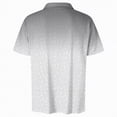 thumbnail image 6 of NOLDARES Mens Ribbed Polo Shirt Textured Knit Short Sleeve Casual Golf Beach Vacation Tops(Light Gray,S), 6 of 6