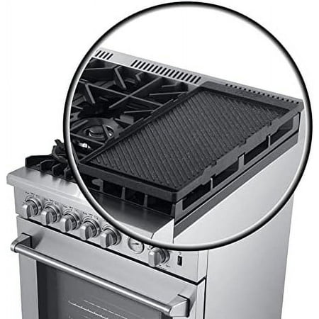 Forno Appliances - Lazio Alta Qualita 4.32 Cu. Ft. Freestanding Gas Range with Convection - Stainless Steel