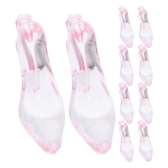 GETAJGHSD Acrylic High Heel Hanging Pendants Pink Fashionable Decor for Events