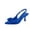 Blue, variant on Womens Slingback Kitten Heels Pointed Toe Pumps Dress Shoes with Bow Knot for Wedding Evening Cocktail