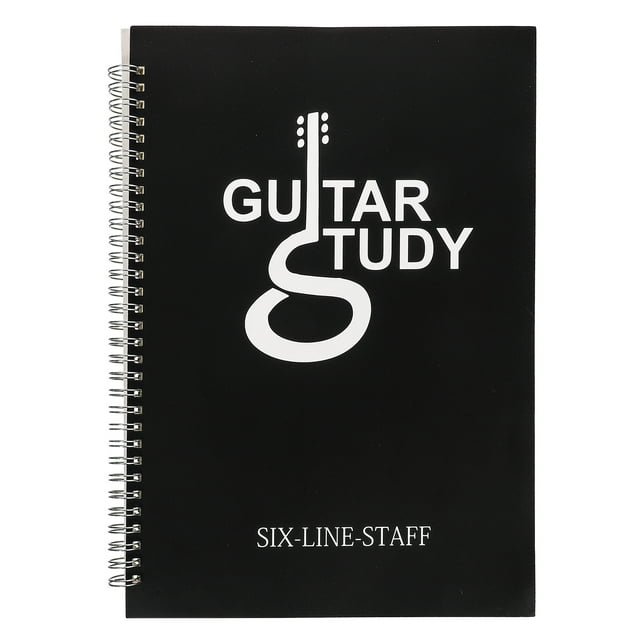 Miangastore Guitar Sheet Music Notebook Guitar Beginner DIY Sheet Music Book Music Gift